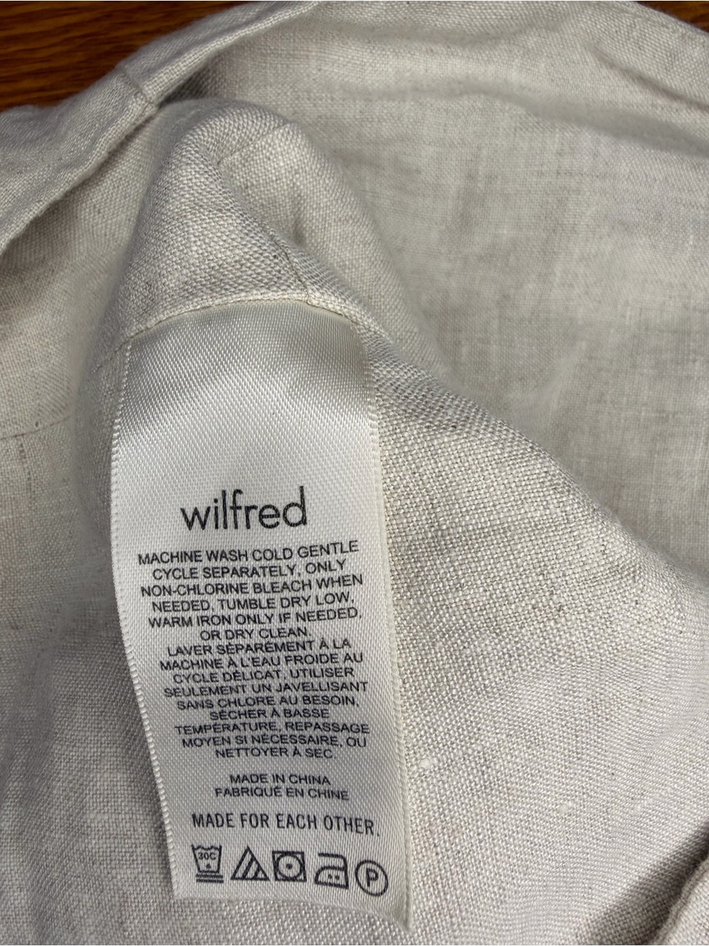 Wilfred Aritzia Linen Lyocell Puff Sleeve Crop Top Mini Skirt Set Size 4 M - Picture 15 of 16
